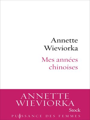 cover image of Mes années chinoises